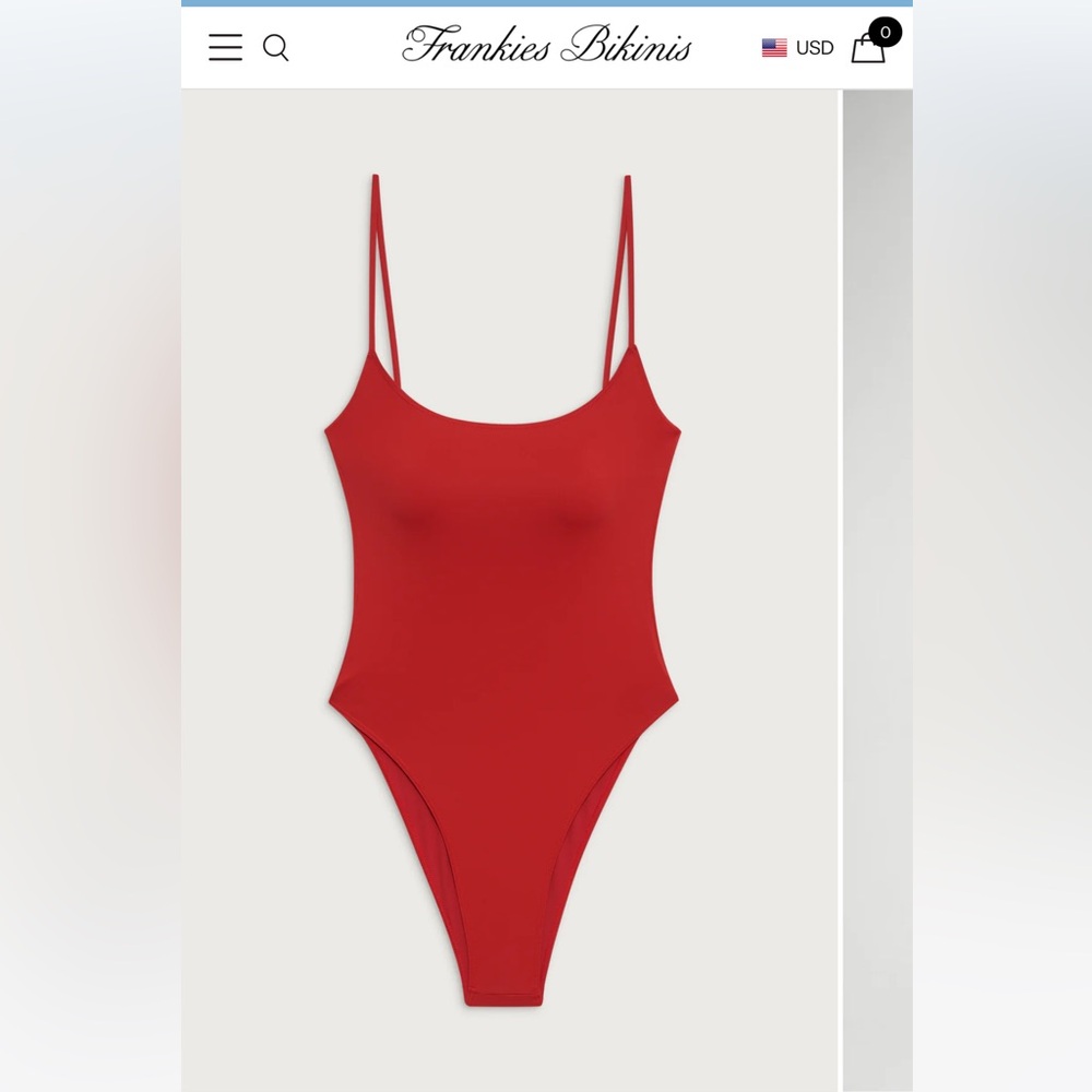 NWT! Frankies Bikinis one piece swimsuit— smalls sold out online!